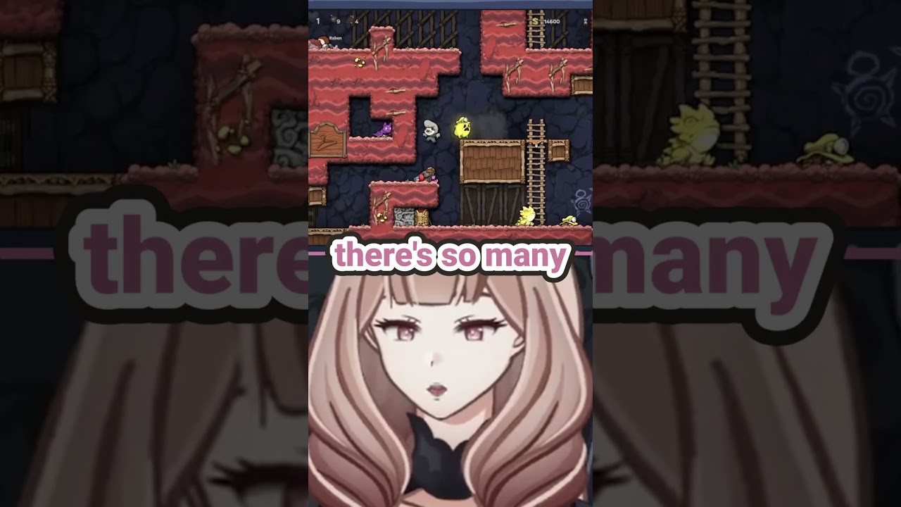 My EXTREMLY unlucky run in Spelunky 2 #vtuber #villainess #Spelunky2