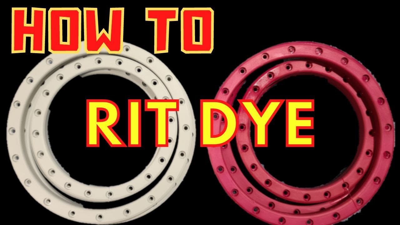 How to Dye Polyester, Synthetics and Plastic with Rit DyeMore