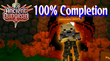 Ancient Dungeon VR heeft zojuist een Halloween-update gekregen... Laten we er 100% voor gaan!
