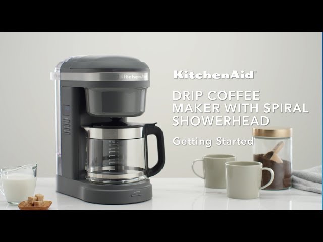 KCM1208OB by KitchenAid - 12 Cup Drip Coffee Maker with Spiral