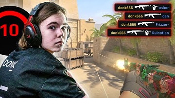 donk Just Broke FACEIT’s Balance (46-27) Highlights! FACEIT DONK POV CS2