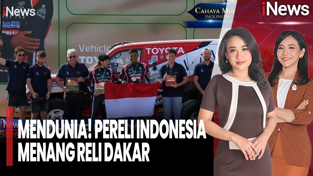 Sejarah! Pereli Indonesia Pertama Juara Reli Dakar! | iNews Sore (18/01)