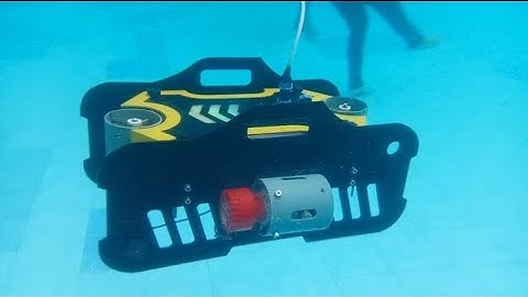 Underwater ROV Test | Depth Hold with PID & MS5837-30BA