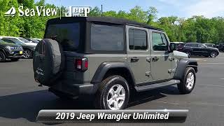 Certified 2019 Jeep Wrangler Unlimited Sport S, Ocean Township, NJ J220433A screenshot 5
