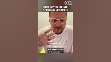 How to curate a festival like OFFF: Héctor Ayuso