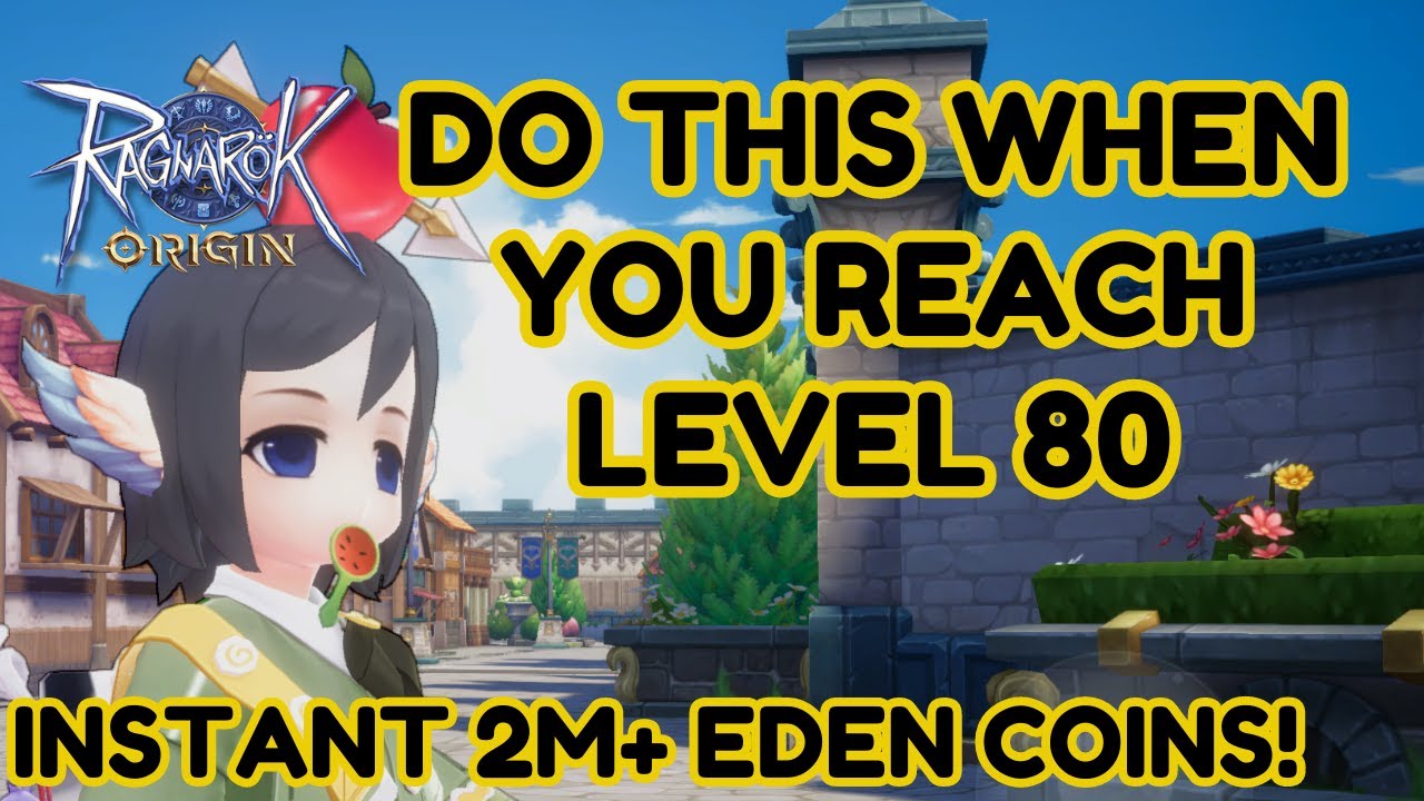  roo free eden coins at level 80 ragnarok origin global youtube