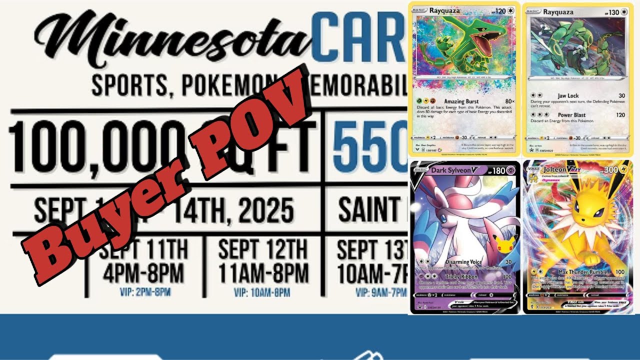 Pokemon Buyer POV | MN card show 