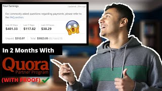How to earn money with quora partner program | 100% working
method✔️