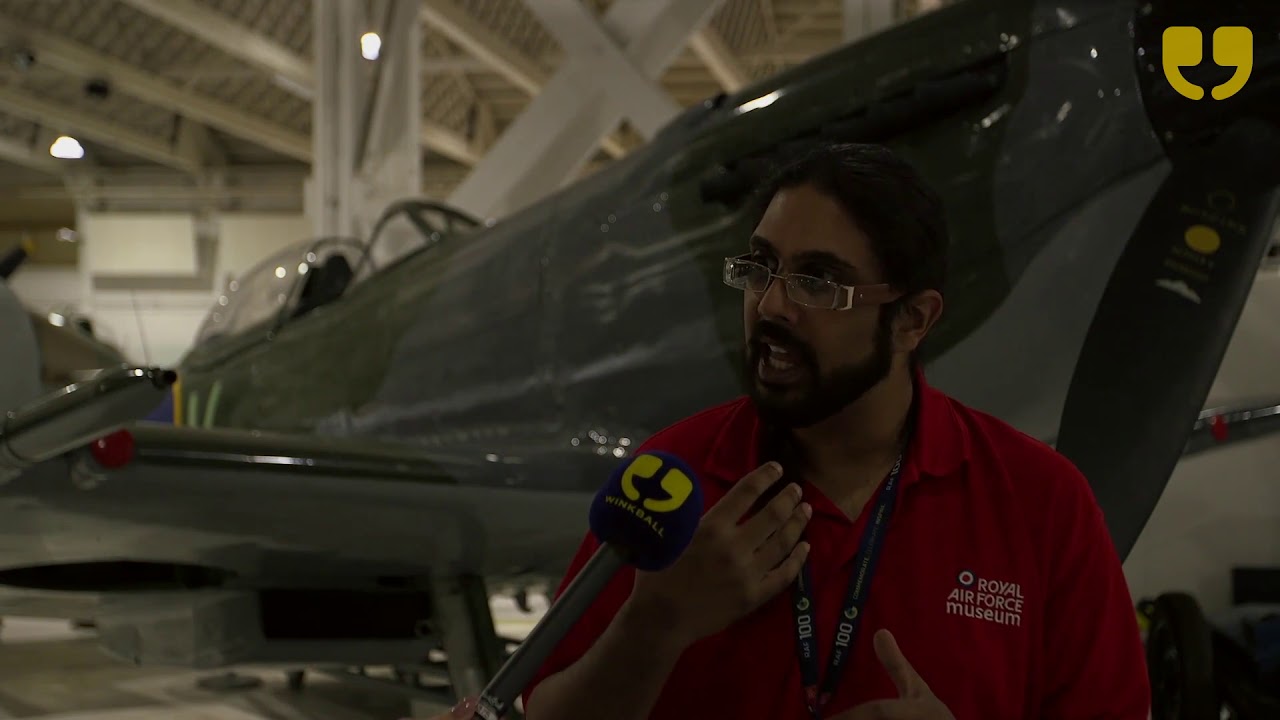 Ashley Appayya - The Spitfire Experience at RAF Museum