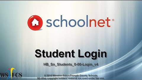 Schoolnet for Students: How to Login