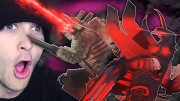 Reacting to MECHAGODZILLA vs GIGAN BATTLE! (Epic)