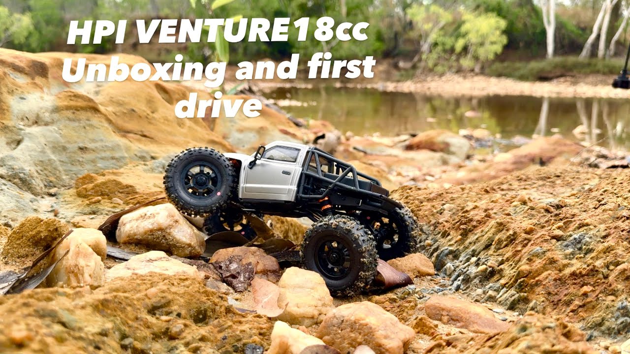 HPI Venture 18 CC Unboxing and first drive!