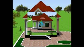 Ramani ya nyumba vyumba viwili ya gharama nafuu ya kuanzia maisha. WhatsApp wa.me/255765937090
