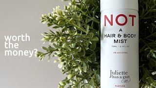Juliette Has a Gun Not a Hair & Body Mist | Worth It?