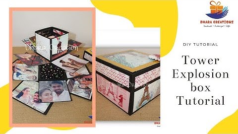 Tower Explosion Box Tutorial | How to make Explosion Box