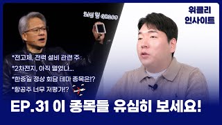 [한균수의 위클리 인사이트] 전고체, 전력설비, 2차전지, 테마주까지 관심종목 GO!