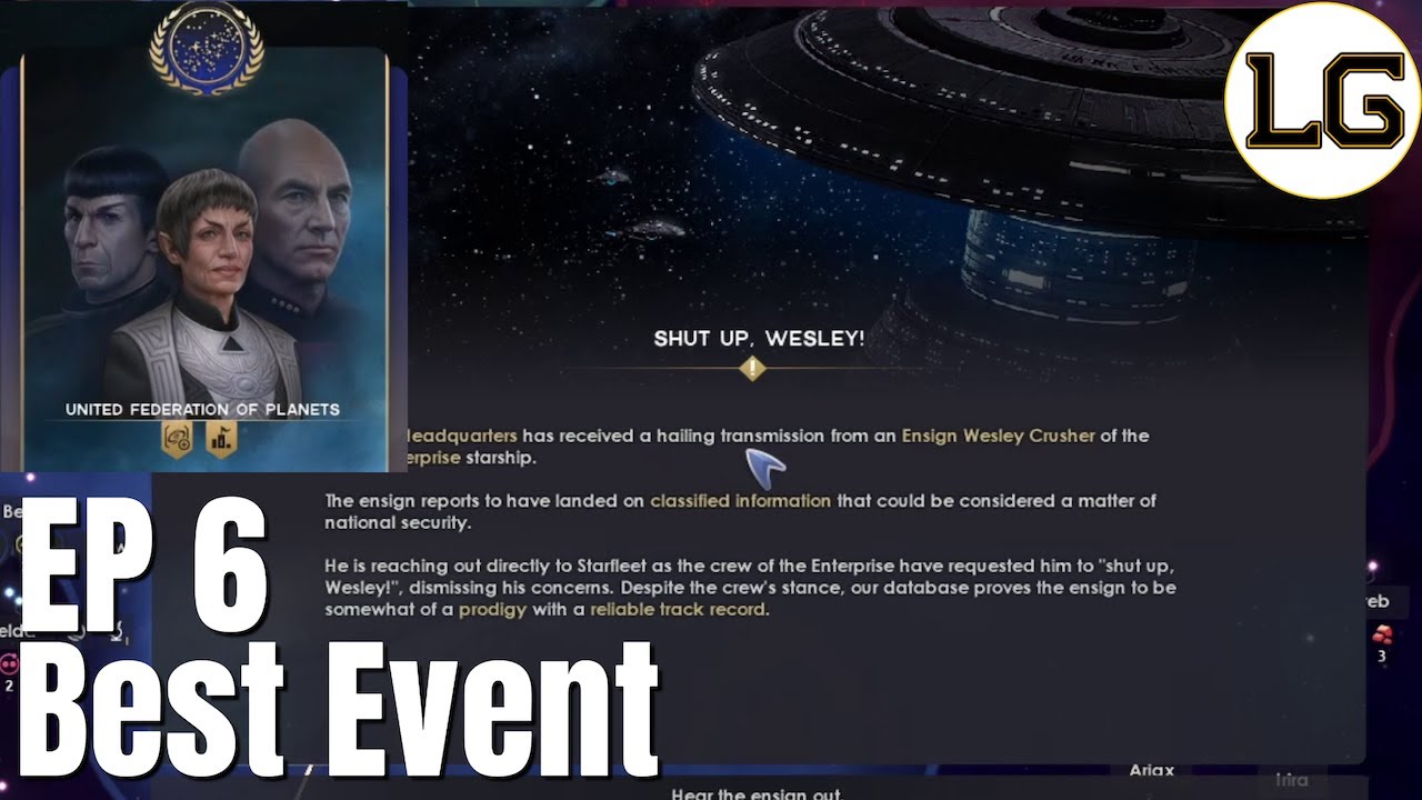 Shut Up, Wesley - Best Event Ever - Let's Play Star Trek: Infinite Ep 6