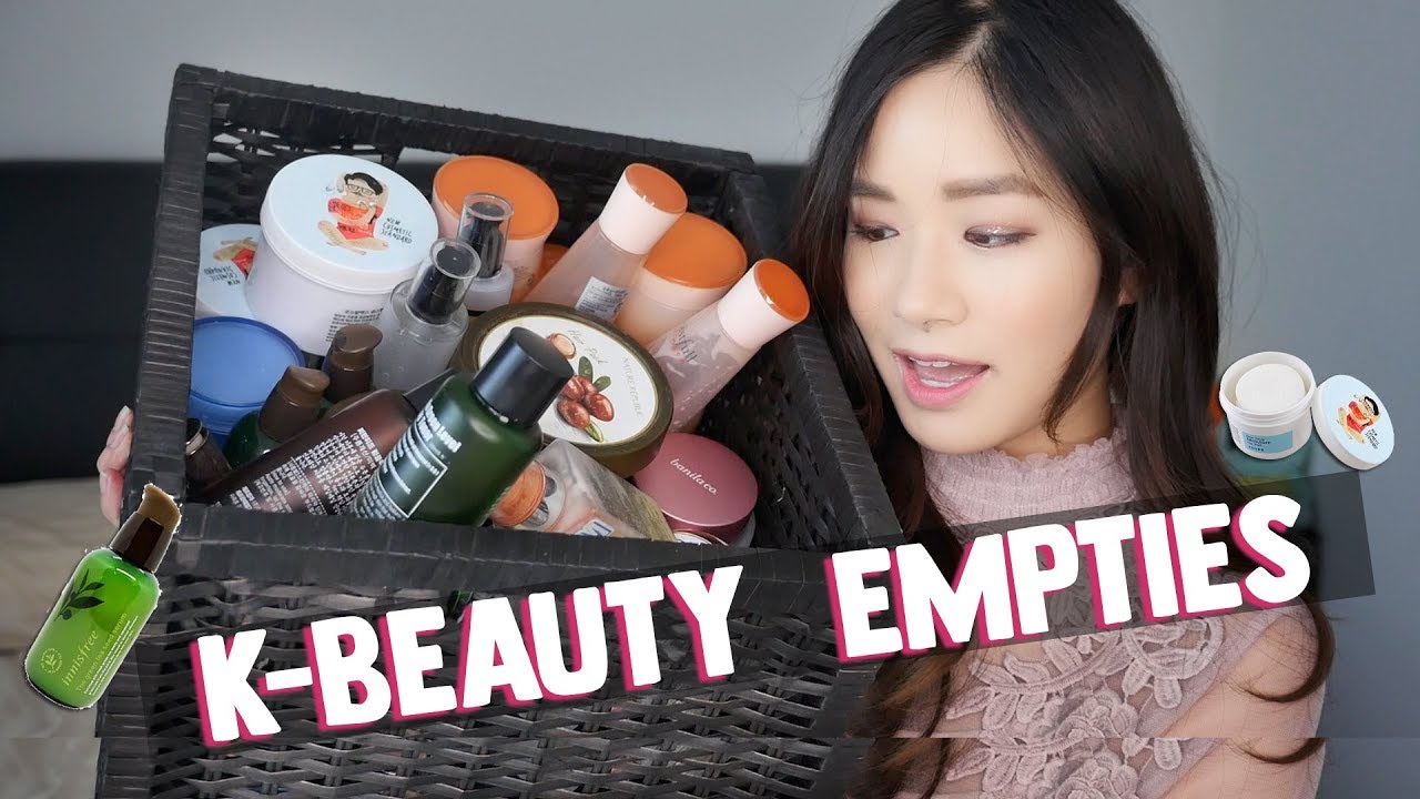 💖BEST KOREAN SKINCARE/MAKEUP I used for YEARS! 💖 Empties 2019