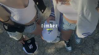 timber (sped up + reverb)