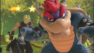 Pivot Walk & Platform Shield Breaks : Bowser Elite Smash