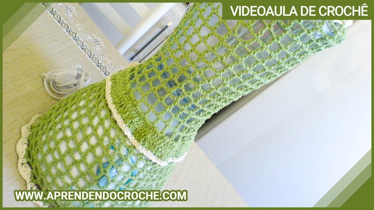 Capa para Liquidificador em Crochê Elegance