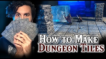 How To Make Dungeons Tiles! [CHEAP and EASY!]