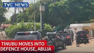 TRENDING| President - Elect Bola Tinubu Moves Into Defence House, Abuja