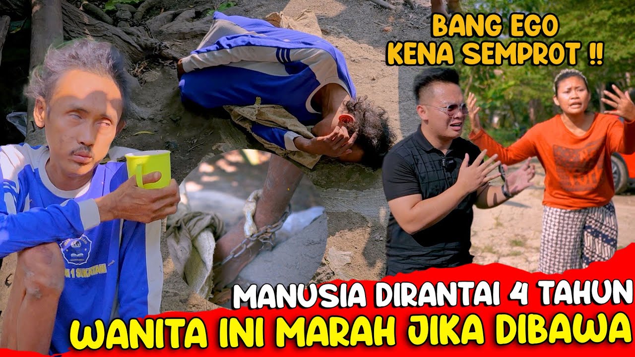 DIR4NTAI 4 TAHUN DIBAWAH POHON !! WANITA INI TIDAK TERIMA JIKA ODGJ INI DIBAWA | EGO ADRIANO