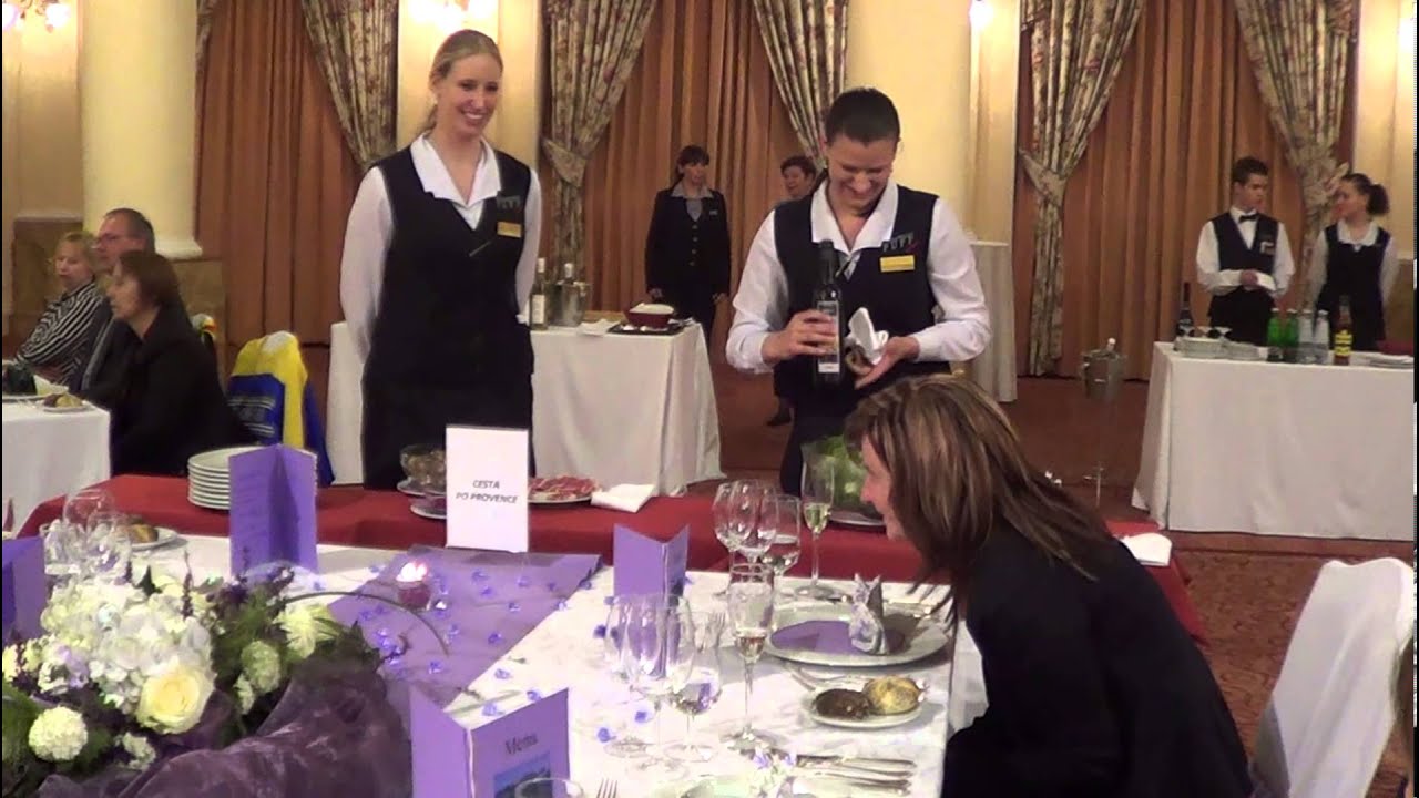 SOU STRAVOVÁNÍ A SLUŽEB, závěrečné zkoušky, Grandhotel Pupp, 2013