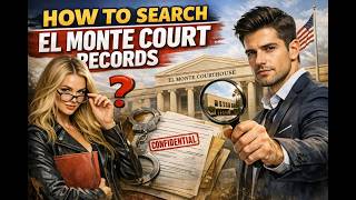 How to search El Monte court records