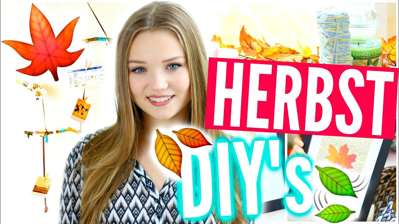 HERBST DIY's ~ Room Decor Ideen für den Herbst!