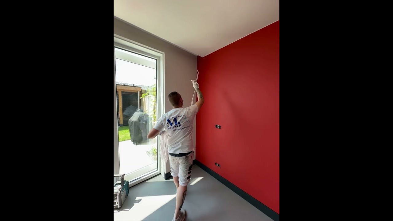Schildersbedrijf wand sausen