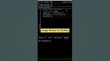 Image Resizer in Python #shorts #coding #programming #python