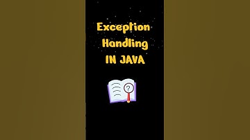 Exception in Java | learn Java in 60 Seconds #javaprogramming #oop #concept #engineering #coding