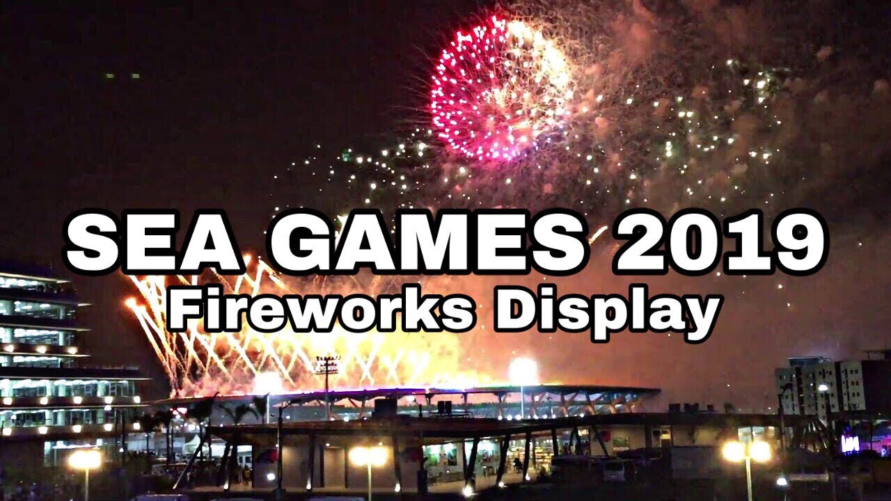 SEA GAMES 2019 FIREWORKS DISPLAY CLOSING CEREMONY | NEW CLARK CITY