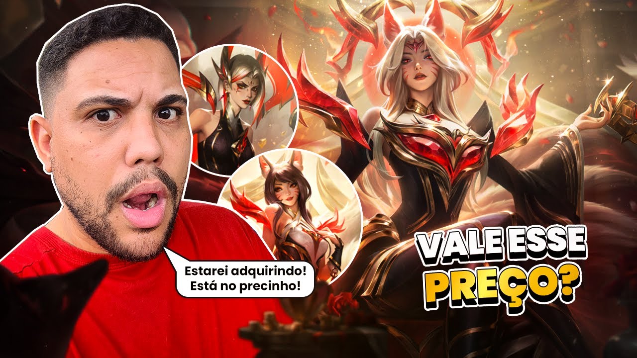 REACT: SKINS E PREÇO AHRI E LEBLANC LENDA IMORTALIZADA | LEAGUE OF LEGENDS | LOL | JUMARGEM