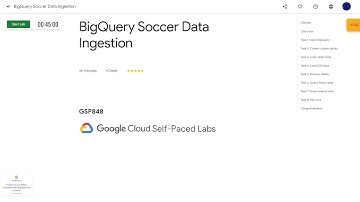 Qwiklabs | BigQuery Soccer Data Ingestion [GSP848]