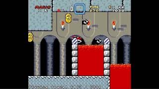 Chaotic castle level in Mario :0
