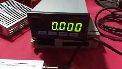 Test Mitutoyo Linear Gage