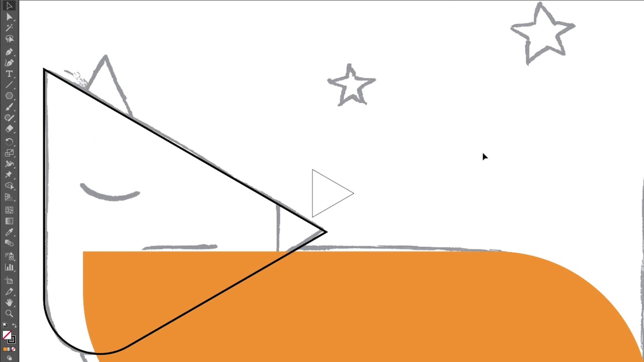 How to draw in Adobe Illustrator CC with shapes & lines - YouTube