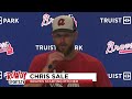 Chris Sale appreciates Brian Snitker giving him a chance to complete the shutout in win over Mets