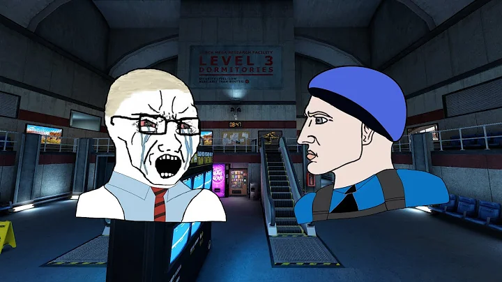 Lv 1 Scientist vs Lv 99 Chad Barney | Black Mesa: ...