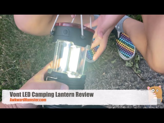 Vont 4 Pack LED Camping Lantern Light Review 