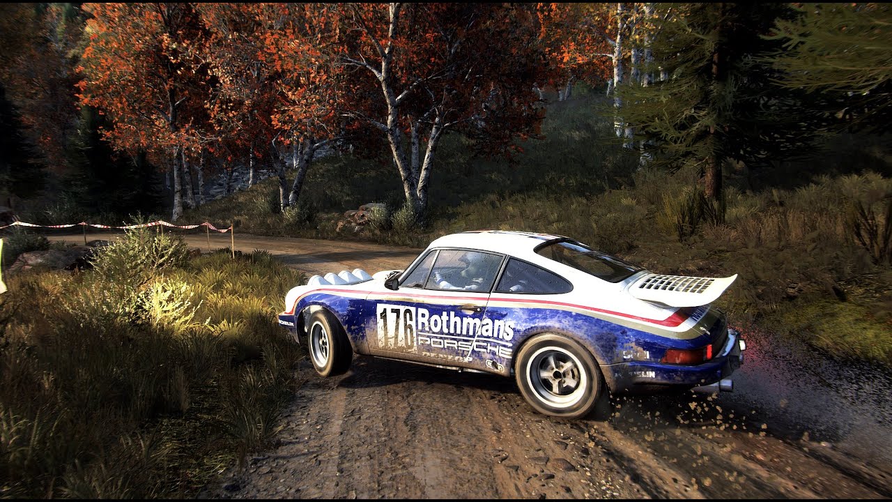 Porsche 911 ROTHMANS Group B. Rally Scotland. Old Butterstone Muir ...