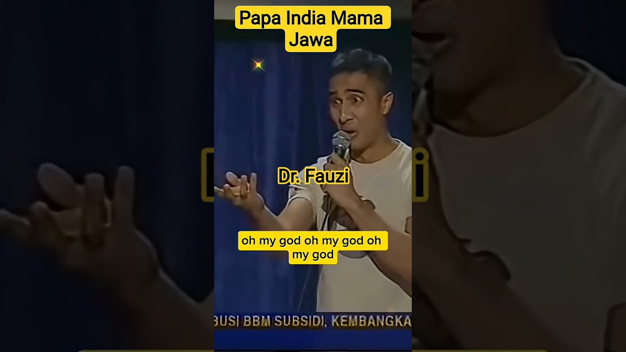 Dr. Fauzi_papa india mama jawa #standupcomedy #standup #komedi #comedy #shorts #reels #fyp #viral