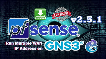 How to Install pfSense 2.5 on GNS3 - Youtube