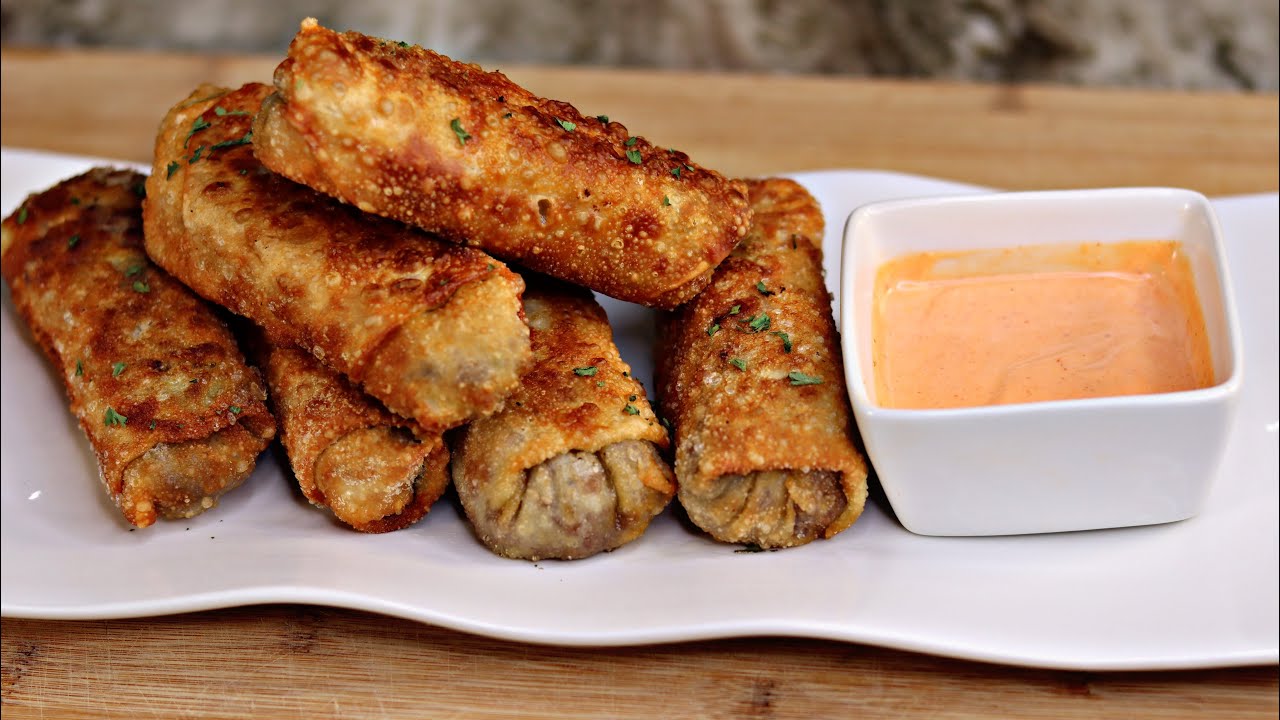 Рецепт рулетиков с чизбургером и беконом