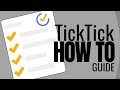 LISTS, TAGS, &amp; FILTERS - How to create an Advanced Filter - TickTick How To Guide