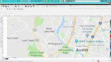 Corel Draw Tips & Tricks Street Map how to draw Part 2