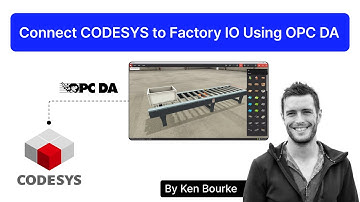 How to Connect a CODESYS PLC to Factory IO Using OPC DA